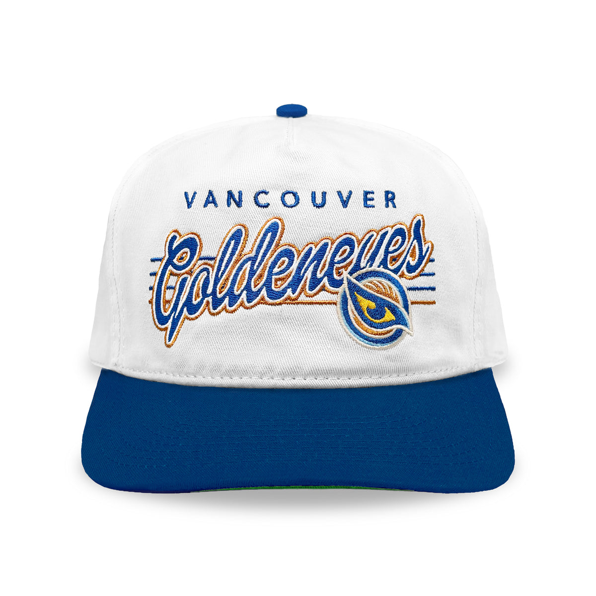 Vancouver Goldeneyes Script Snapback: White