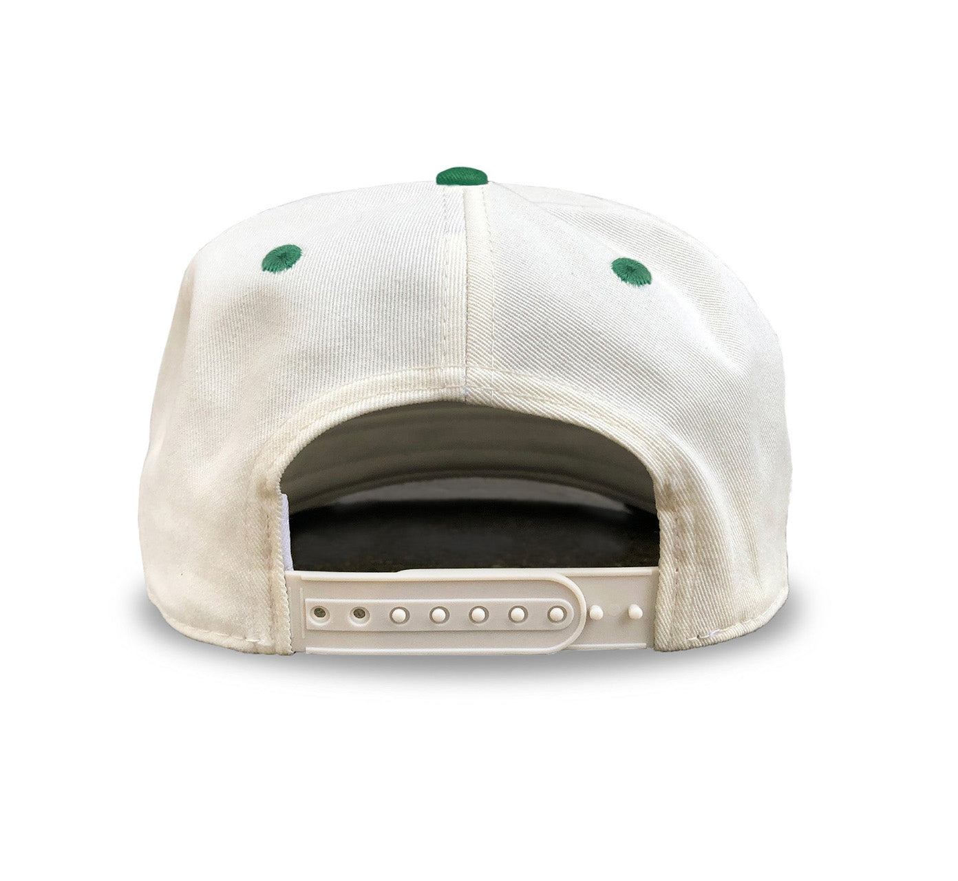 Vermont Pond Hockey Snapback: Cream