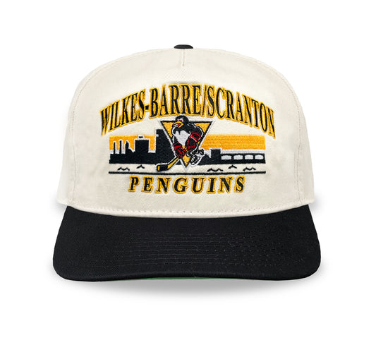 Wilkes-Barre/Scranton Penguins Snapback: Cream