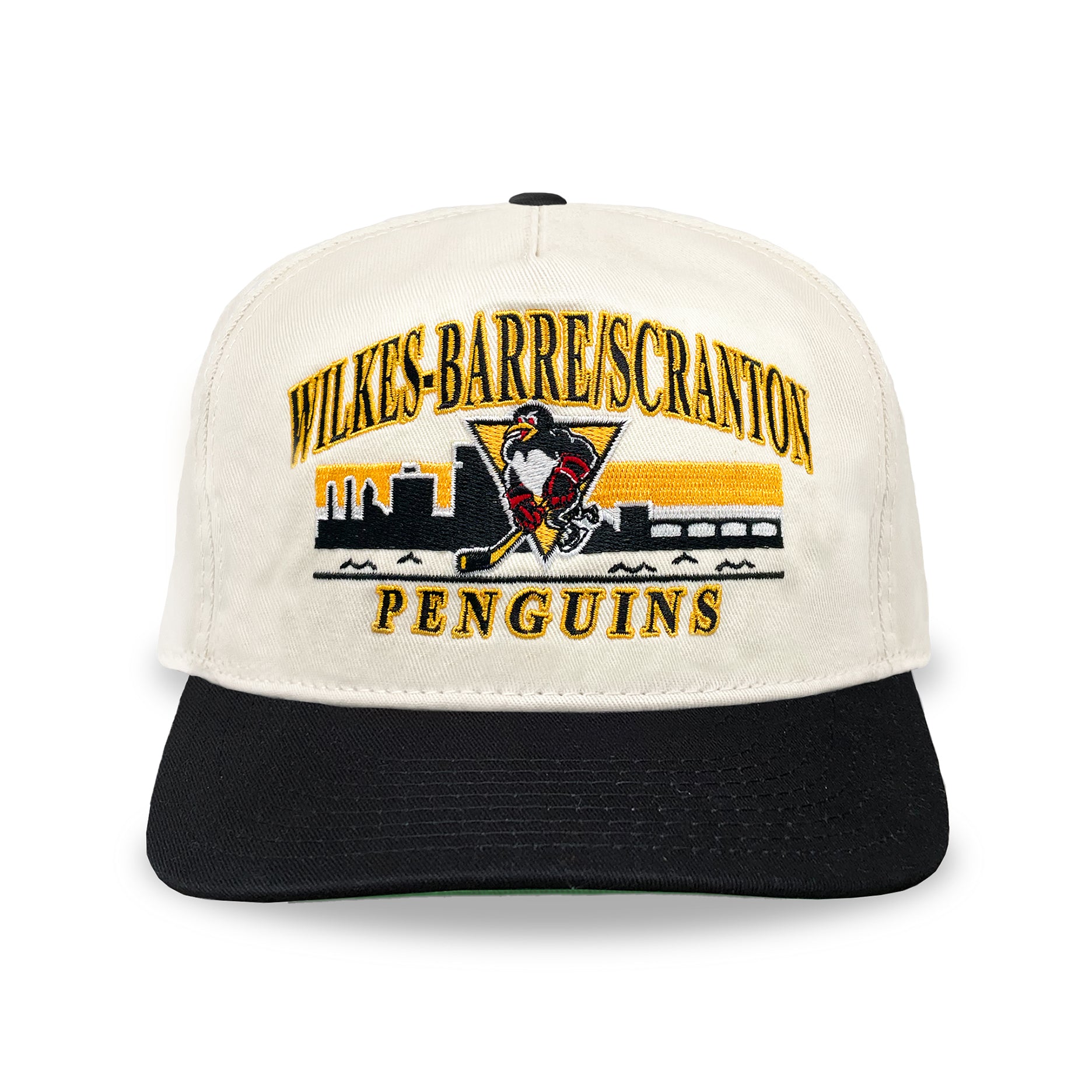 Wilkes-Barre/Scranton Penguins Snapback: Cream