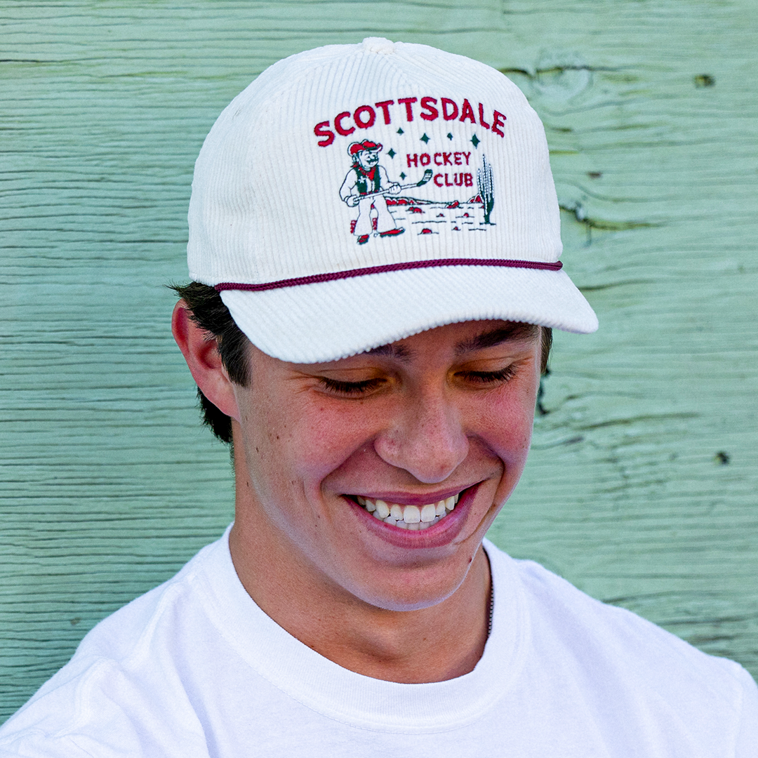 Scottsdale Hockey Club Snapback: Corduroy