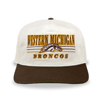 Western Michigan Broncos Snapback: Cream/Brown
