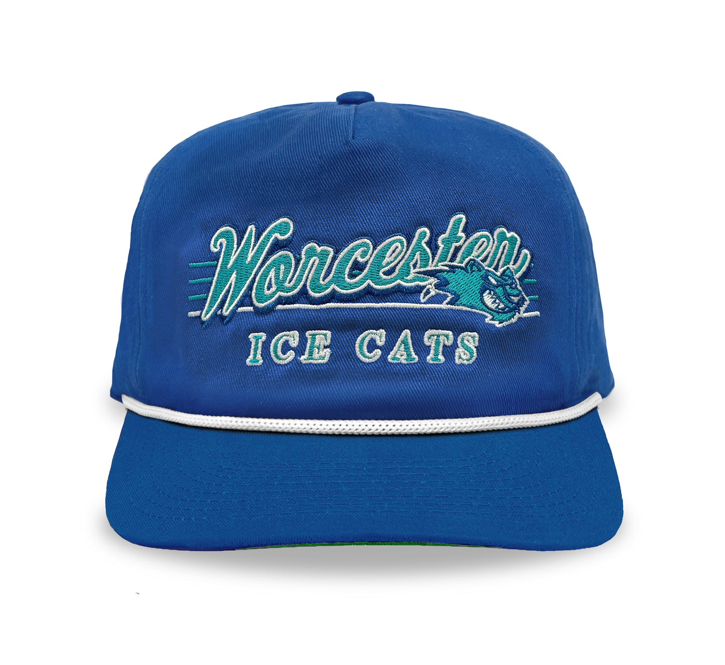 Worcester Ice Cats Snapback: Royal Blue