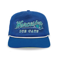 Worcester IceCats Snapback: Royal Blue
