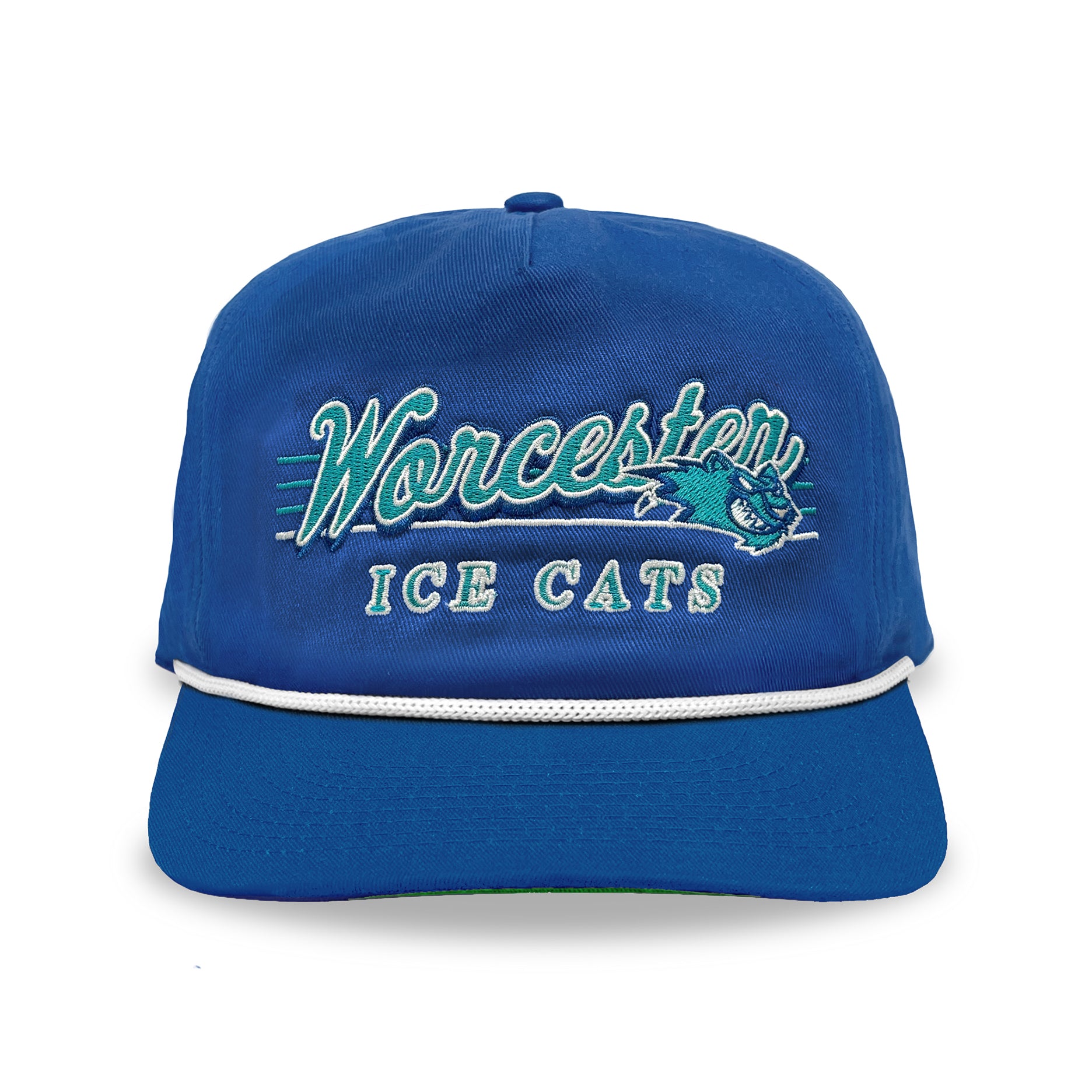 Worcester IceCats Snapback: Royal Blue