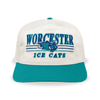 Worcester IceCats Snapback: Cream