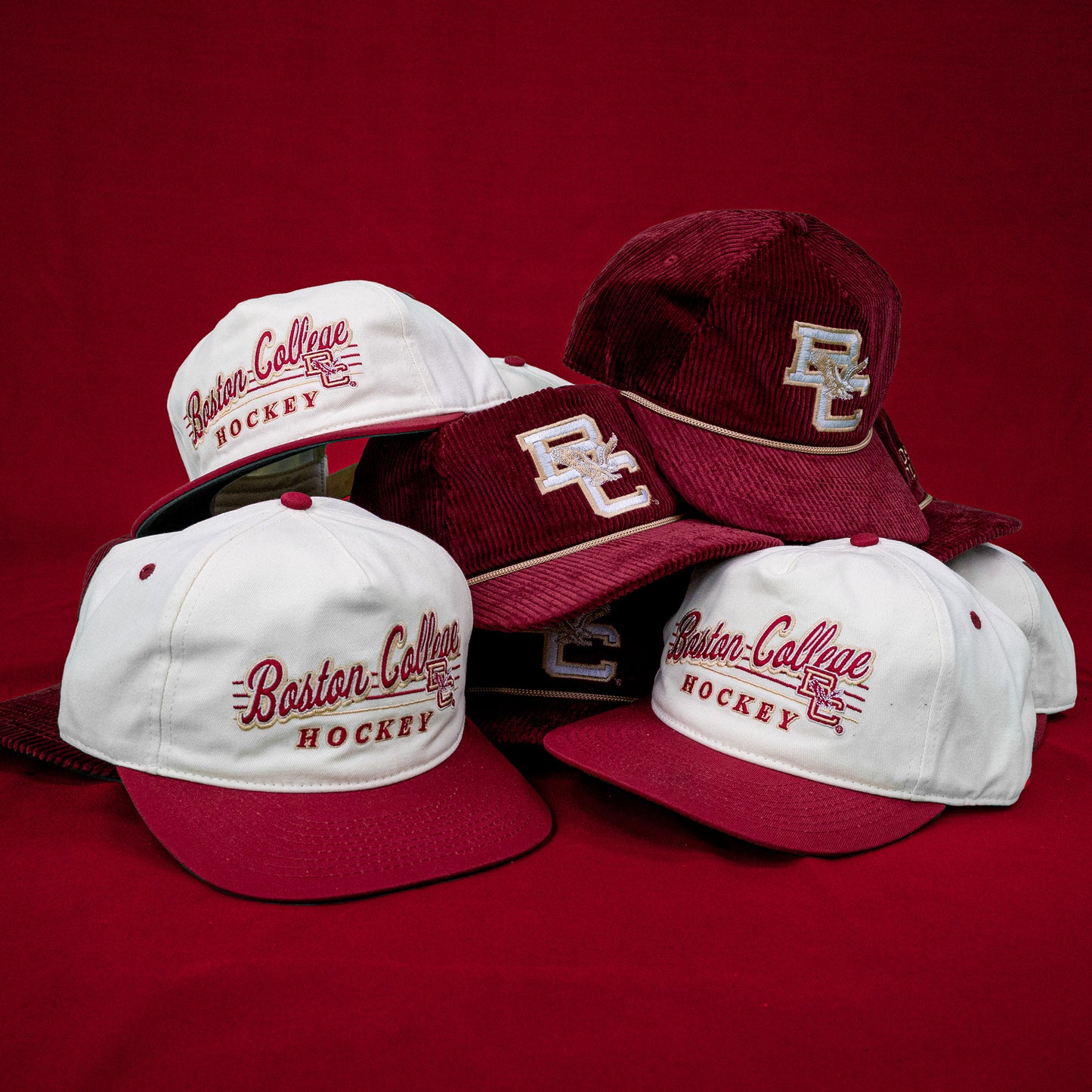 Boston College Snapback: Corduroy