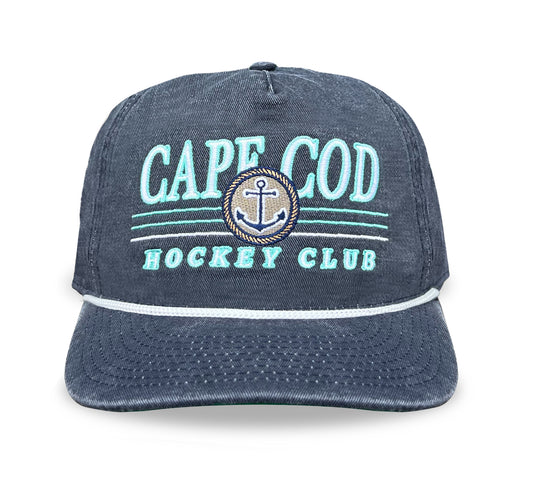 Cape Cod Hockey Club Snapback: Vintage Navy
