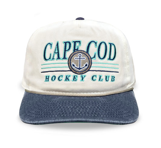 Cape Cod Hockey Club Snapback: Cream