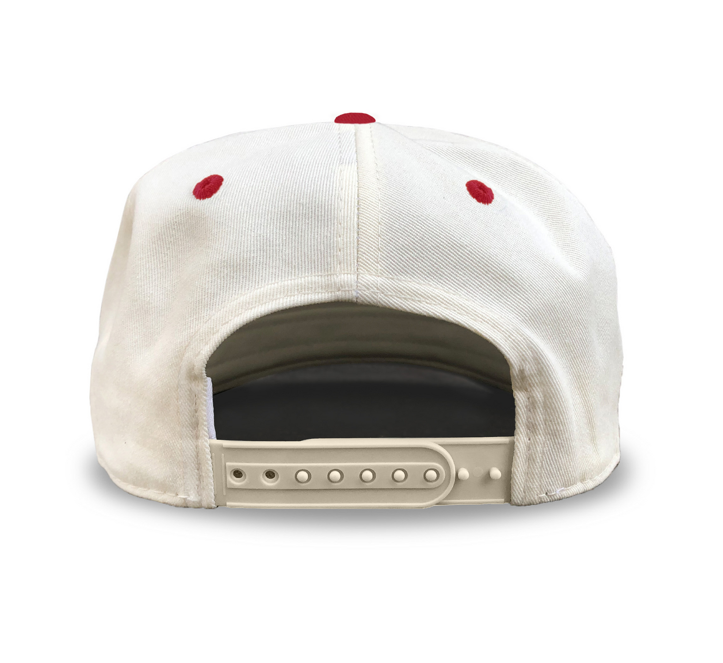 Boston University Hockey Snapback: Cream