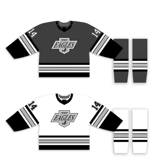 MWV Youth Hockey Jersey & Socks Set
