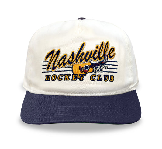 Nashville Hockey Club Snapback: Cream