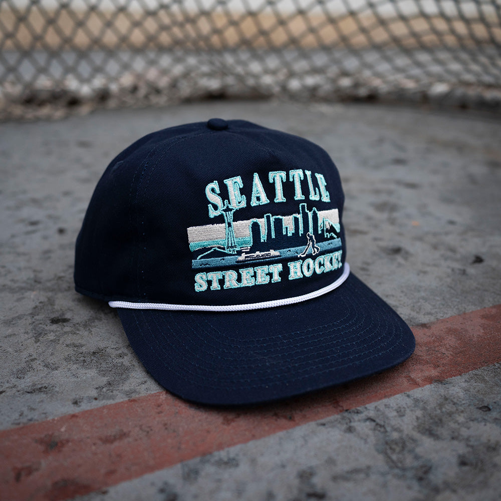 Seattle Street Hockey Snapback: Navy