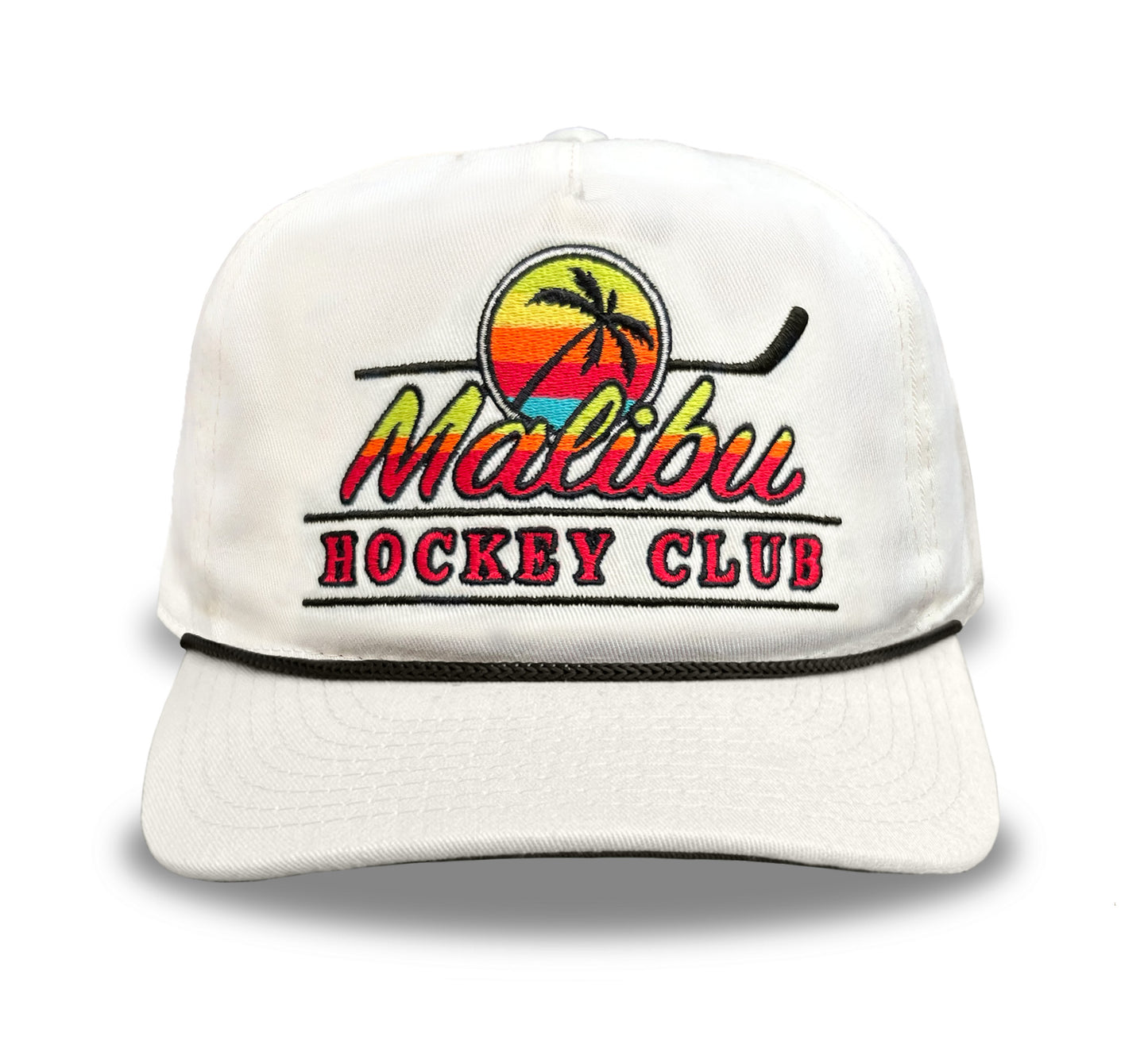 Malibu Hockey Club Snapback: Cream