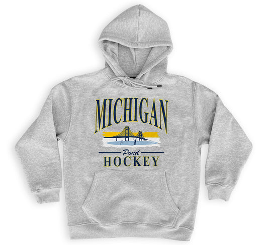 Michigan Pond Hockey Hoodie