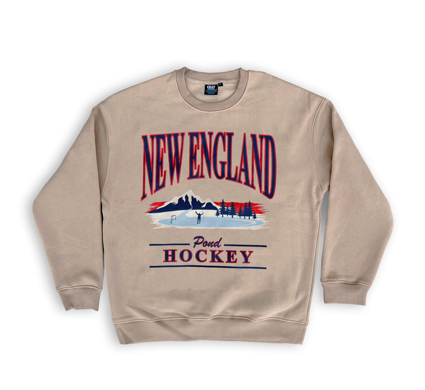 New England Pond Hockey Crewneck