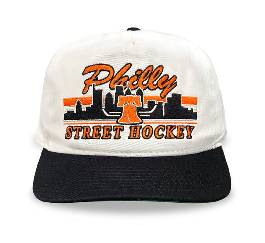 Philly Street Hockey Snapback: Cream