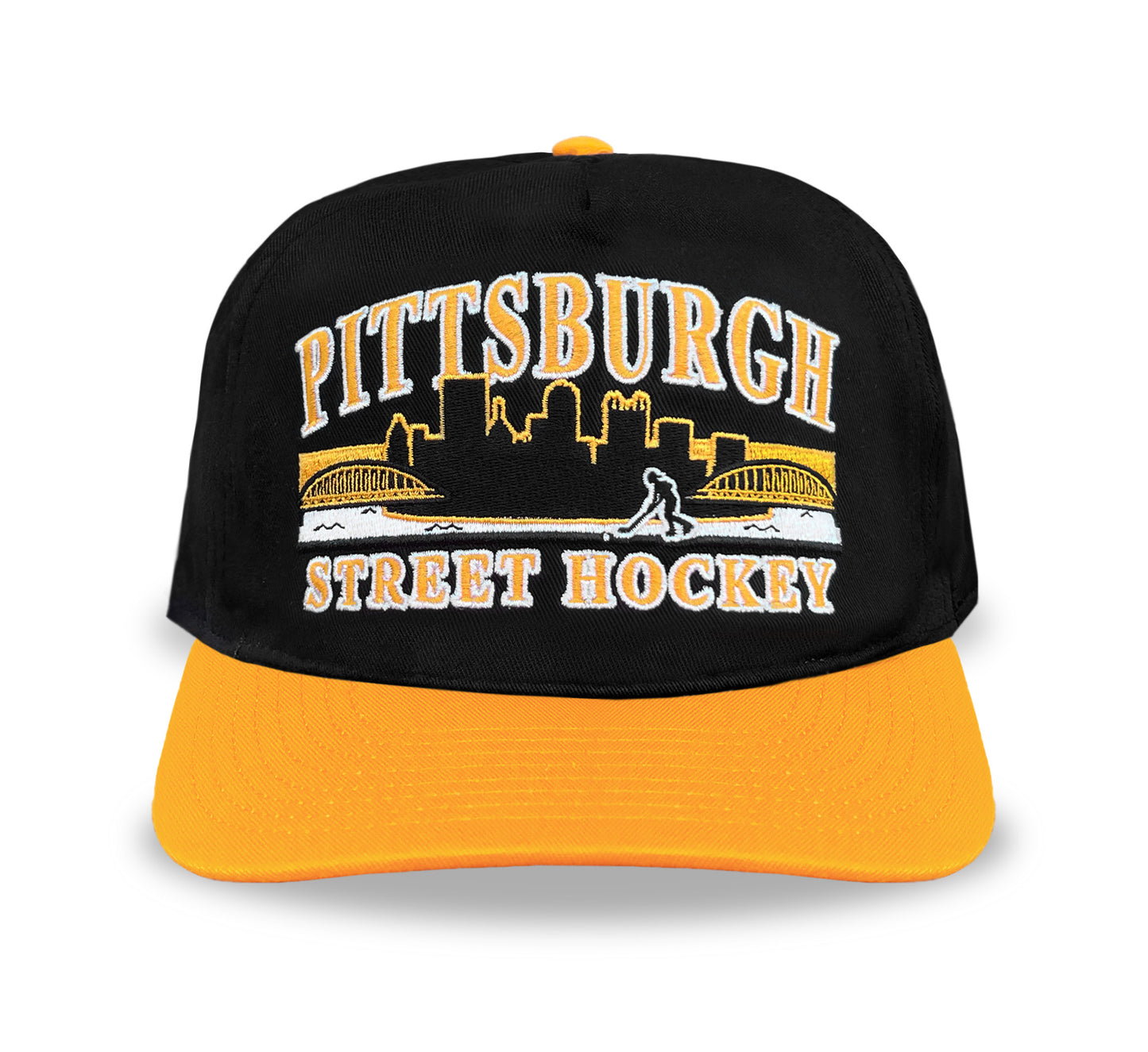 Pittsburgh Street Hockey Snapback: Black